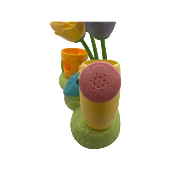 Colorful Playskool Busy Lil’ Jiggle Flower Garden Rare 2008 Toy Play Set - Picture 6 of 8